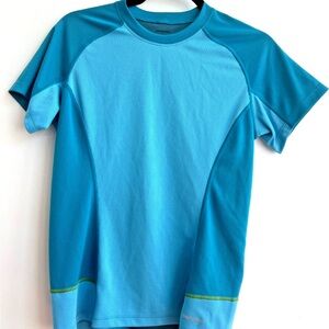 Patagonia Women's Cycling Running Active Colorblock Dri Fit Shirt Size Medium